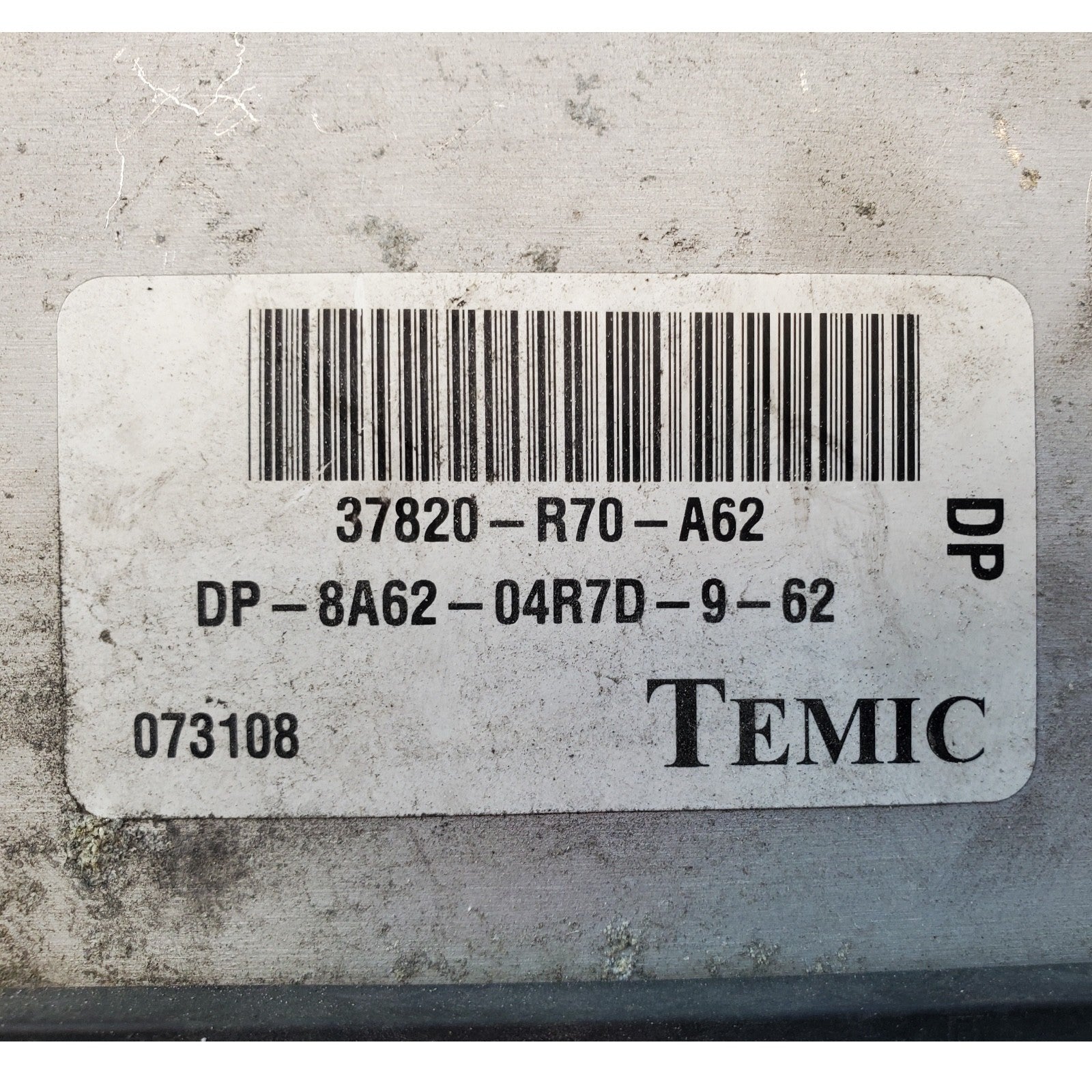 37820-R70-A62 ecm ecu computer 2008-2009 Honda Accord
