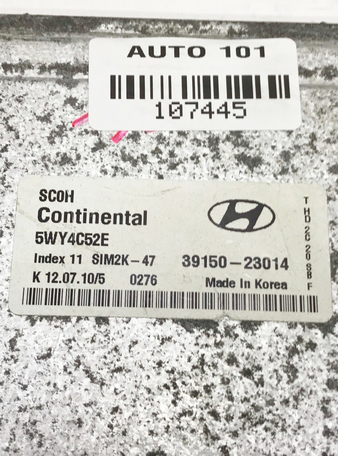 ✅ 10 HYUNDAI ELANTRA 2.0L Engine Control Module ECM Computer 39150-23014 OEM