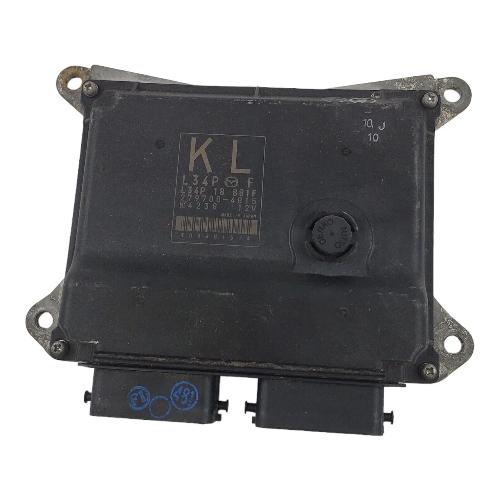 07-09 MAZDA 3 2.3L Engine Control Module ECM L34P 18 881F L34P18881F