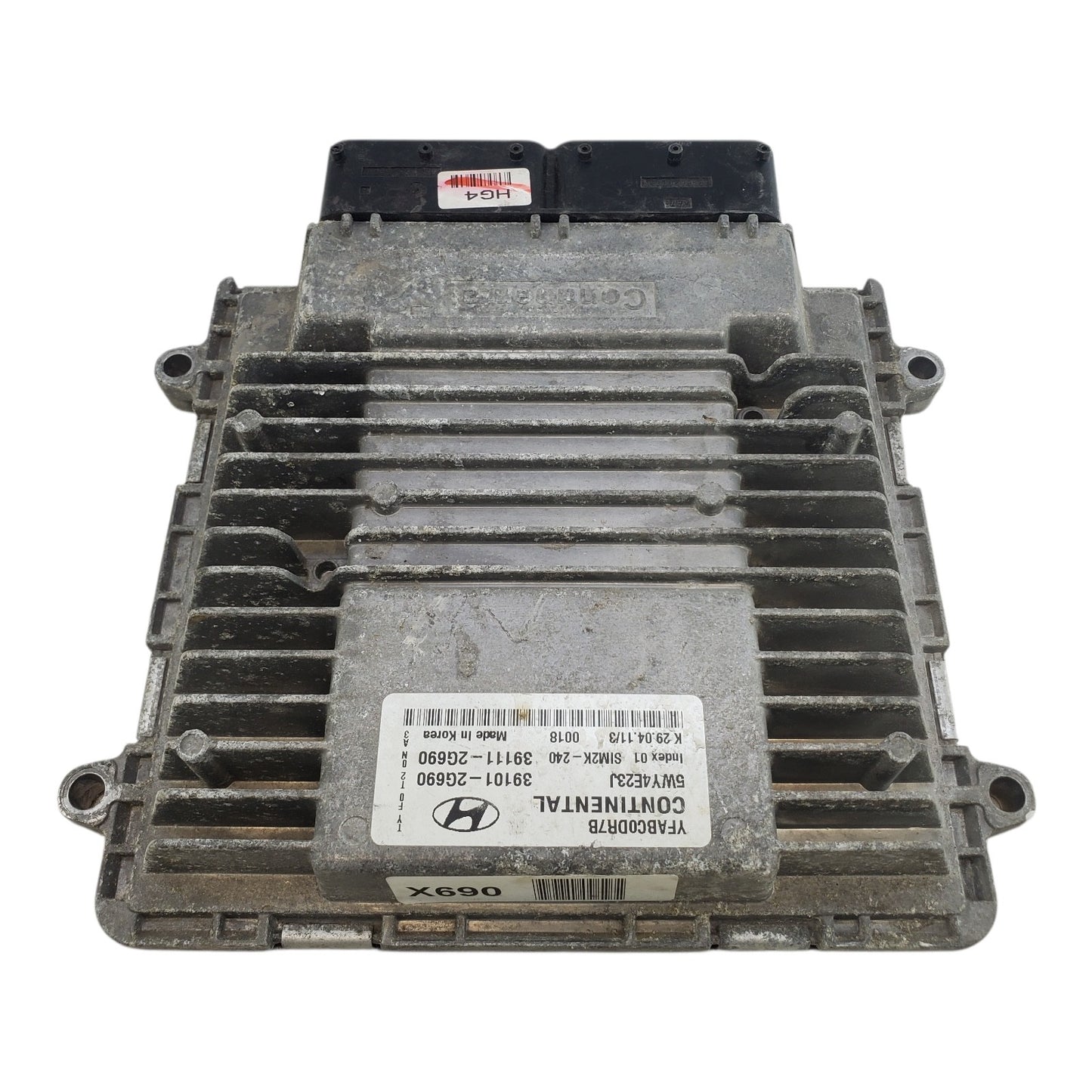 2011 SONATA  ECM ENGINE CONTROL MODULE COMPUTER PCM ECU 39101-2g690