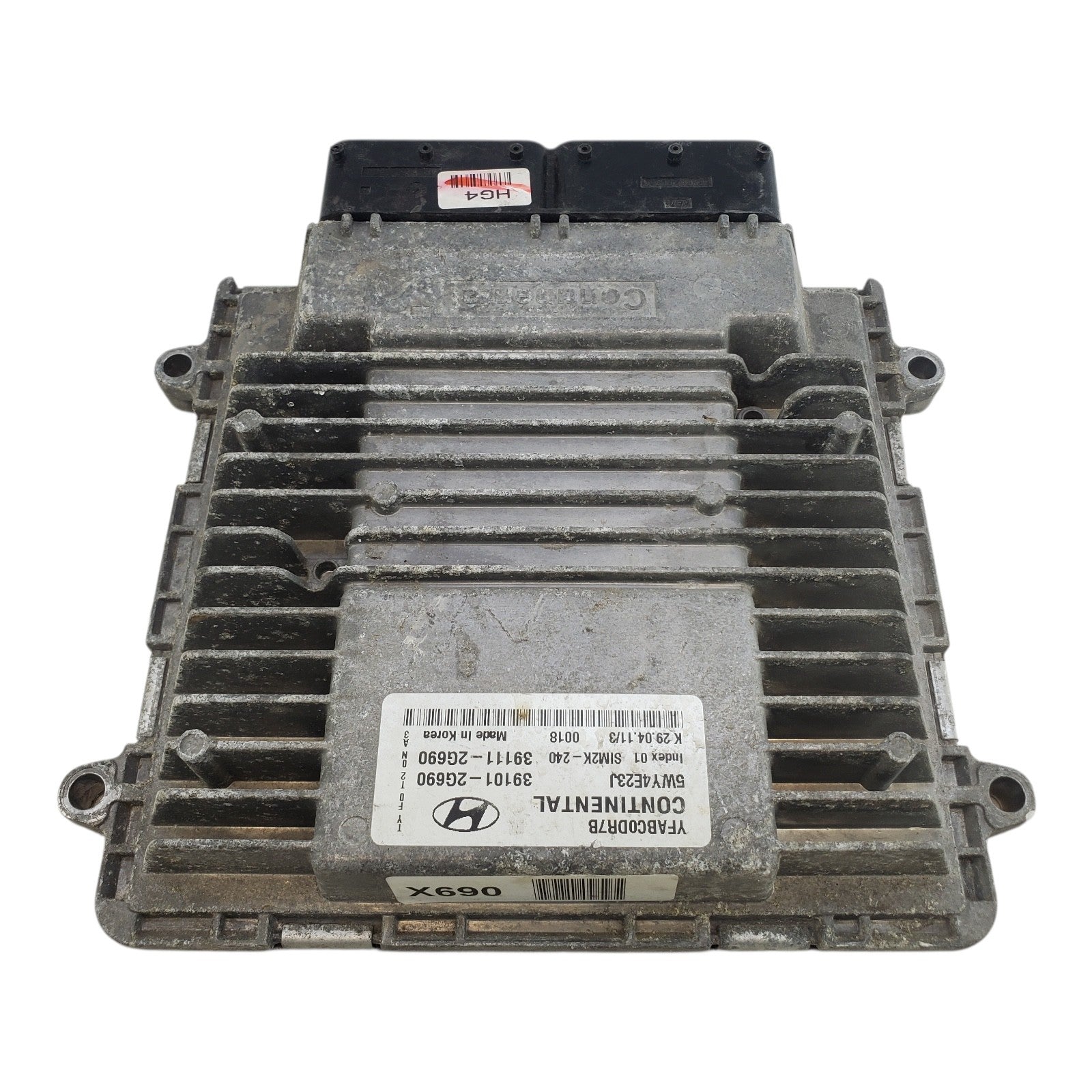 2011 SONATA  ECM ENGINE CONTROL MODULE COMPUTER PCM ECU 39101-2g690