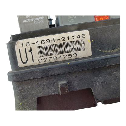 Fuse Box Chevrolet Equinox