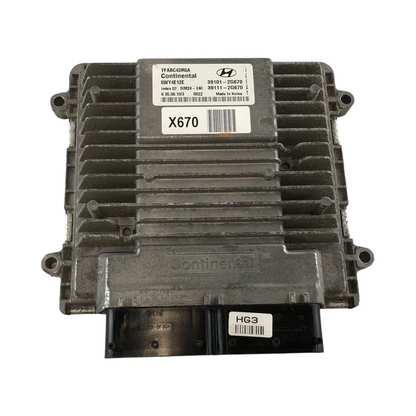 ✅ 11 Hyundai Sonata Engine Control Module ECM Computer 39101-2G670