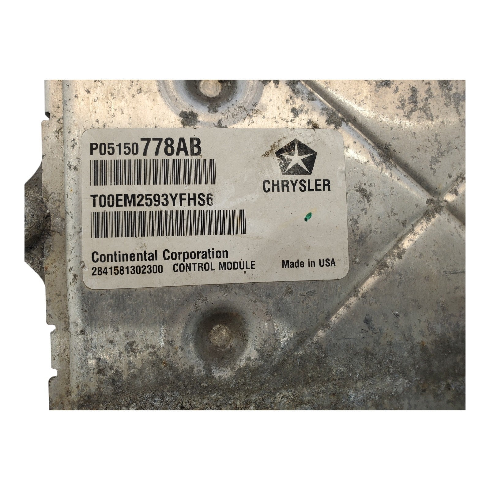 2014 Caravan Town & Country 3.6L Engine Control Module ECU ECM OEM P05150778AB