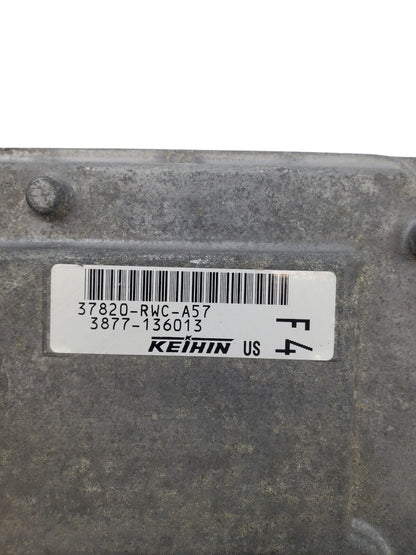 07-09 Acura RDX 2.3L Engine Control Module Unit Ecm 37820-RWC-A57 F48 022