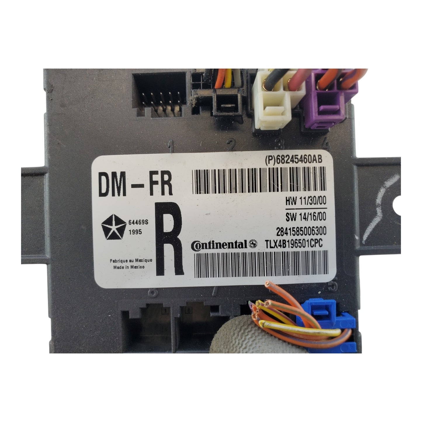 2011-2022 Chrysler Jeep Grand Cherokee Dodge Right Front Door Module 68245460AB