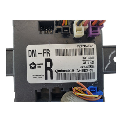 2011-2022 Chrysler Jeep Grand Cherokee Dodge Right Front Door Module 68245460AB