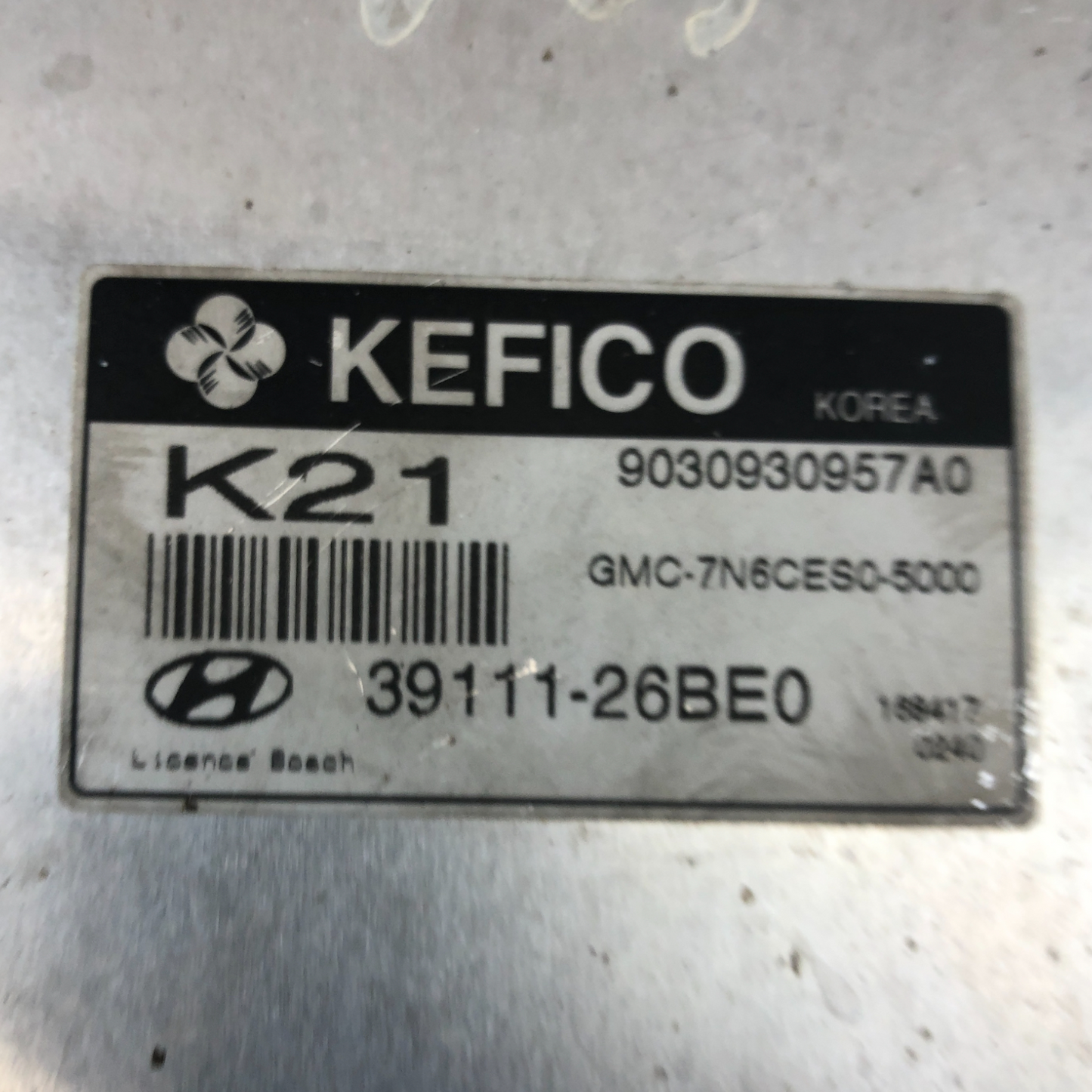 ✅ 07-09 Hyundai Accent 1.6L  Engine Control Module ECM 39111-26BE0