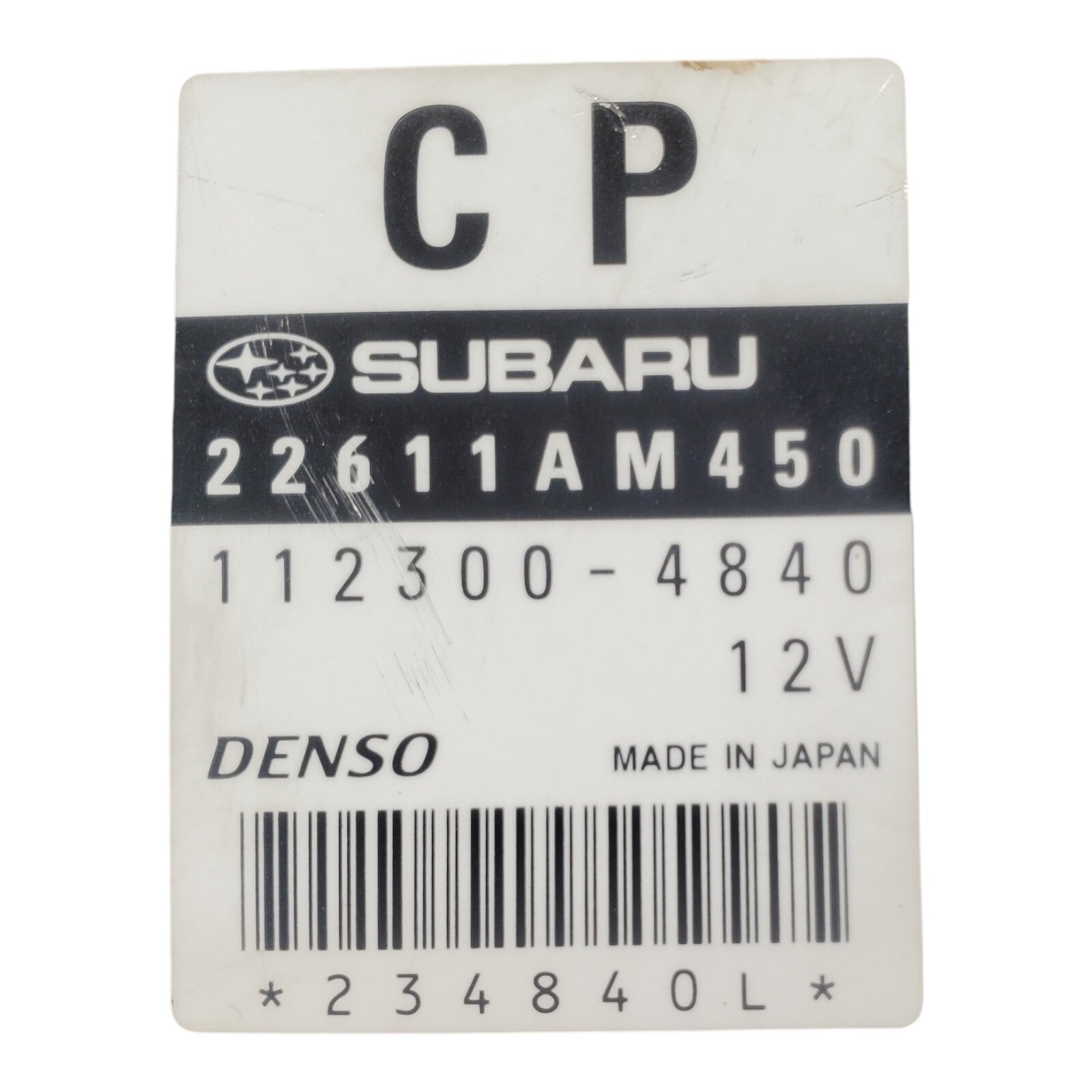 07 Subaru Impreza Engine Control Module ECM 22611AM 450
