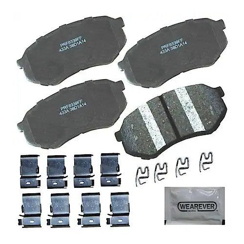 1990-2004 Mitsubishi Fuso/Toyota FE/FE-HD/Tacoma Brake Pad Set, Front