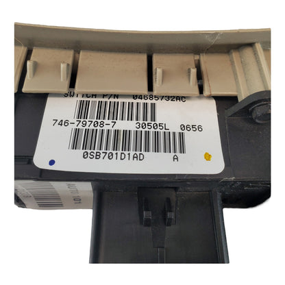 ✅ 01-07 Chrysler DRIVER LEFT SIDE MASTER POWER WINDOW SWITCH OEM 04685732AC