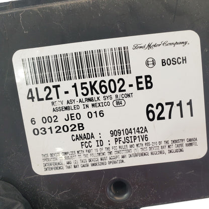 2002-2005 Mercury Mountaineer Remote Keyless Entry Control Module 4L2T15K602eb