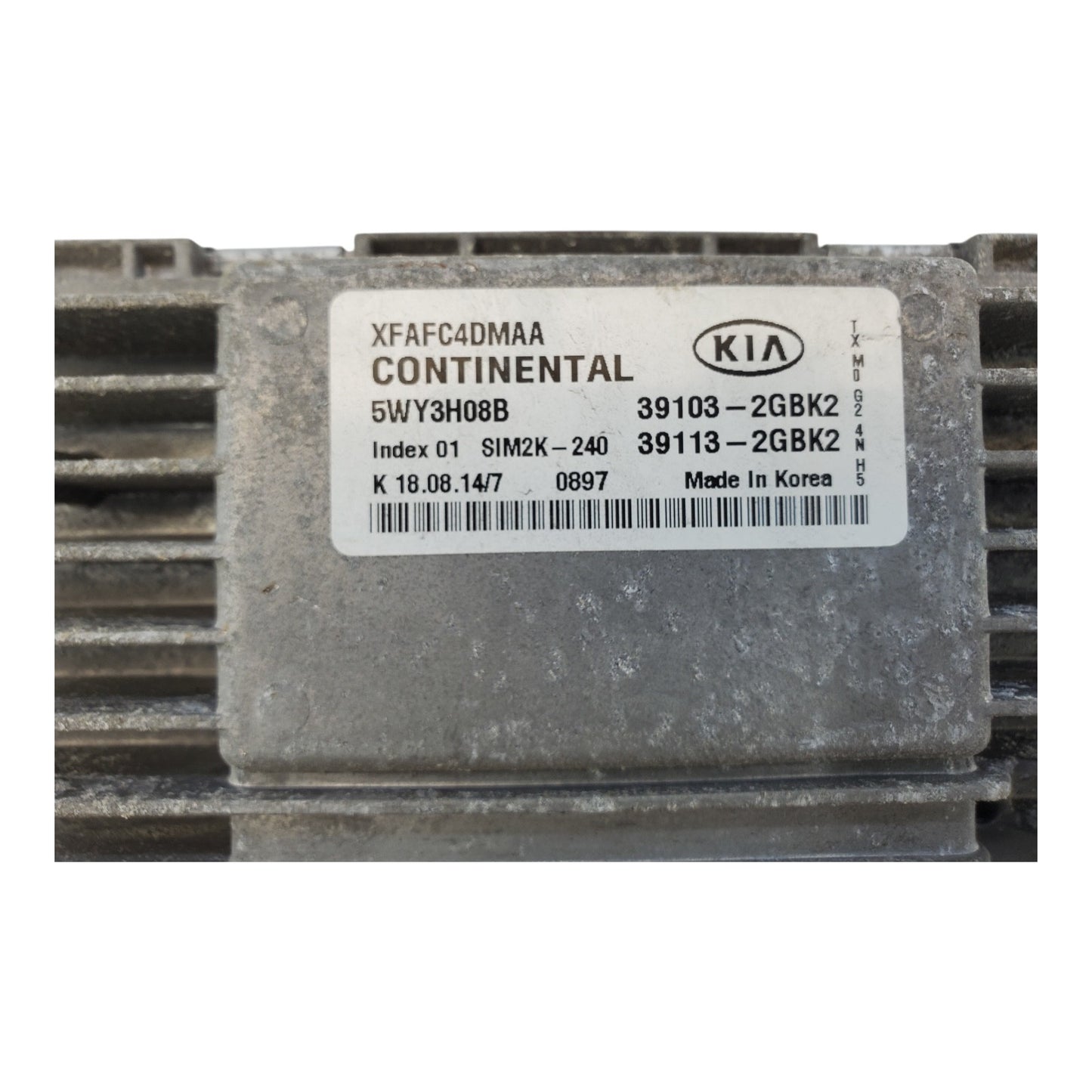 ENGINE COMPUTER KIA SORENTO 2014 2015 39103-2GBK2 39113-2GBK2 2.4L PCM ECM OEM
