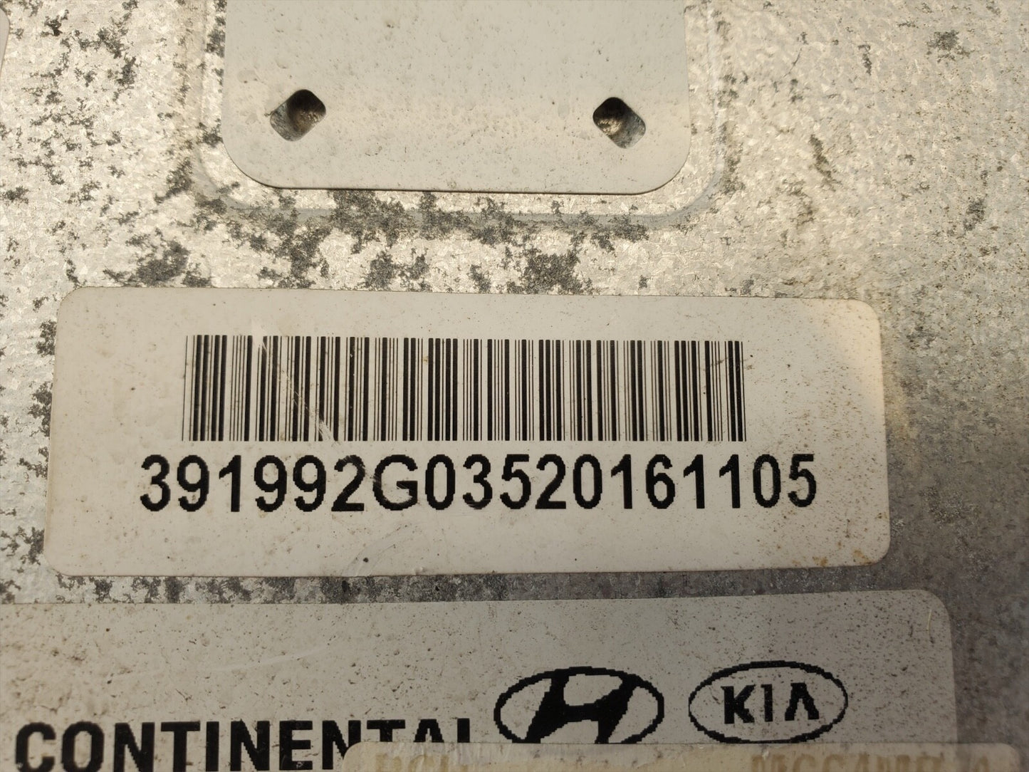 2017 Kia Forte ECM Engine Computer 39199-2G035