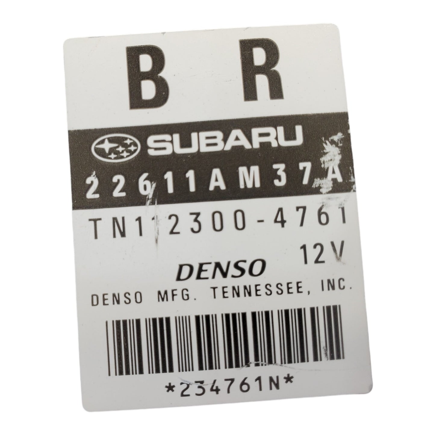 07 SUBARU LEGACY Engine Control Module 2.5l At Federal Emissions 22611am37a Oem