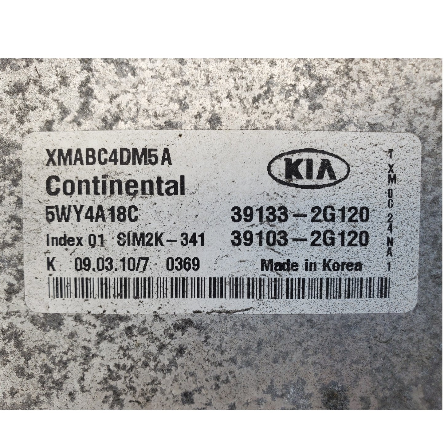 Engine ECM Control Module 2.4L Fits 11-13 SORENTO 39133-2G120 391332G120