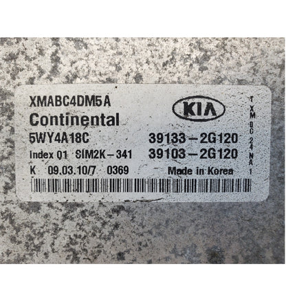 Engine ECM Control Module 2.4L Fits 11-13 SORENTO 39133-2G120 391332G120