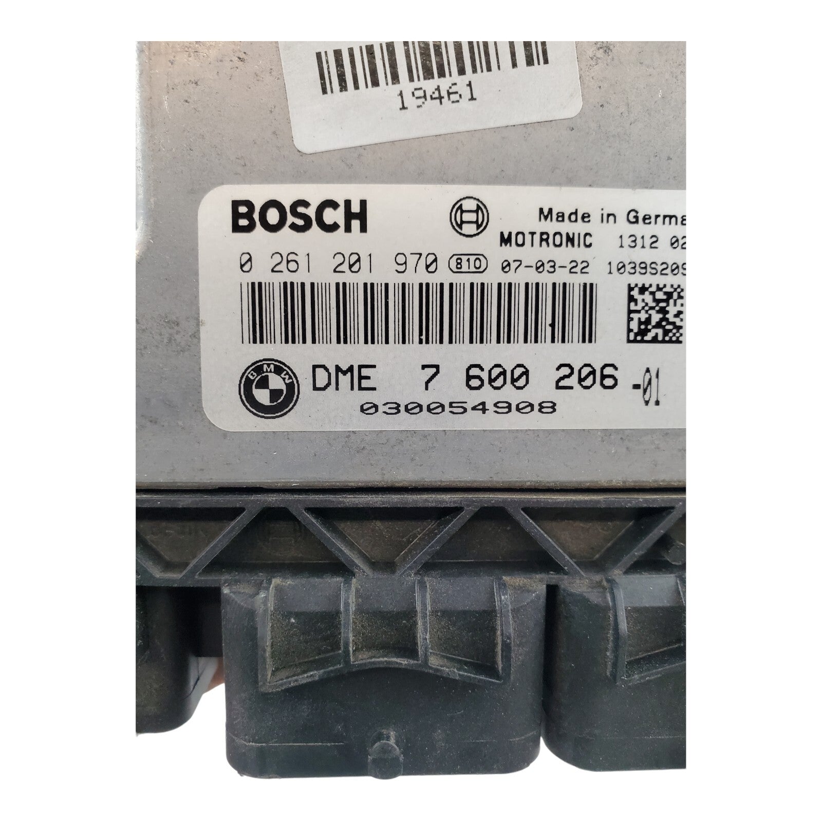 ✅2007 Mini Cooper 1.6 engine computer ECM 0261201970 ECU 7 OEM Bosch 600 206