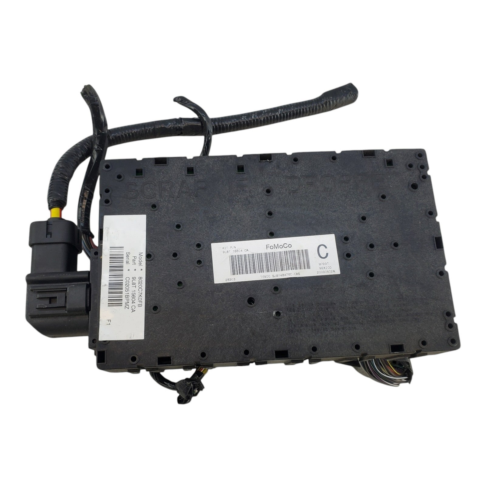 2009-2012 Marnier Escape Interior Fuse Smart Junction Box BCM 9L8T-15604-CA OEM