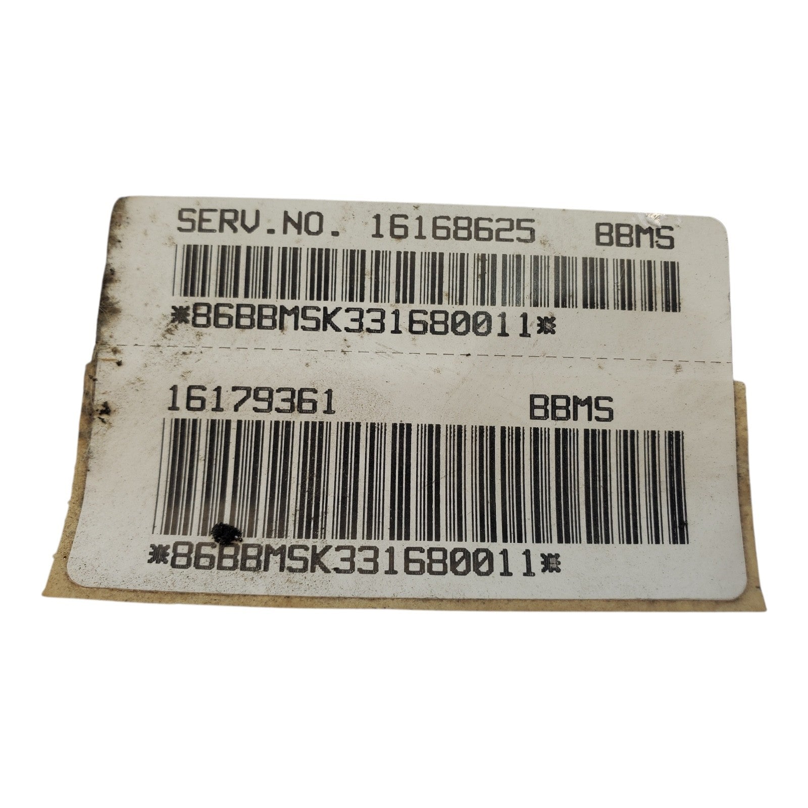 1993 1994 CHEVY GMC COMPUTER ECM ECU 16168625