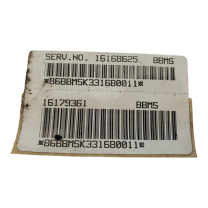 1993 1994 CHEVY GMC COMPUTER ECM ECU 16168625
