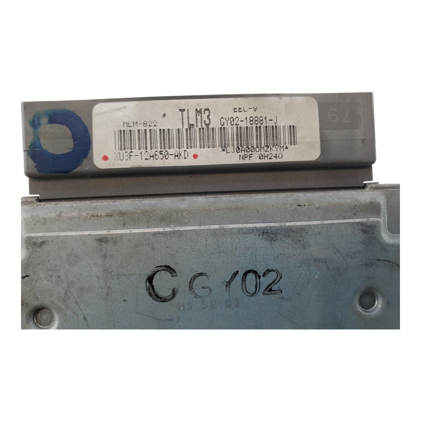 USED OEM EBX MAZDA MPV XU3F-12A650-AKD ENGINE COMPUTER