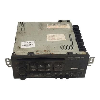 96-02 Chevrolet Blazer S10 Bose AM FM CD Radio OEM STEREO 15766827
