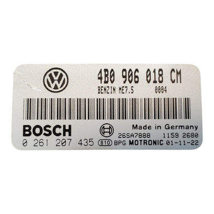 Engine ECM Control Module Fits 2002 02 VW PASSAT 4B0 906 018 CM 4B0906018CM