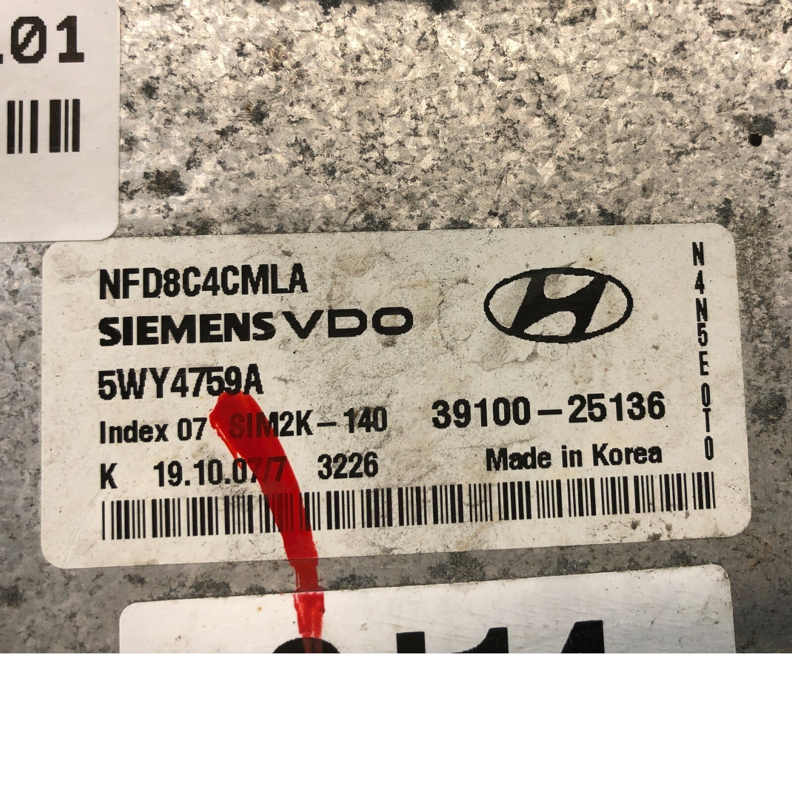 ✅ 2006 2007 2008 HYUNDAI SONATA 2.4L A/T ENGINE COMPUTER ECU ECM 39100-25136 OEM