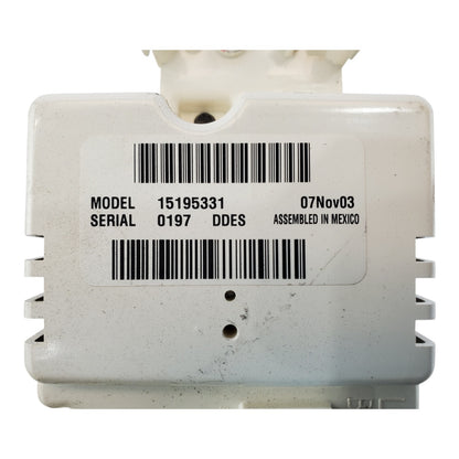 03-04 Chevy GMC Trailblazer Envoy Climate Control Unit Temp A/C 15195331