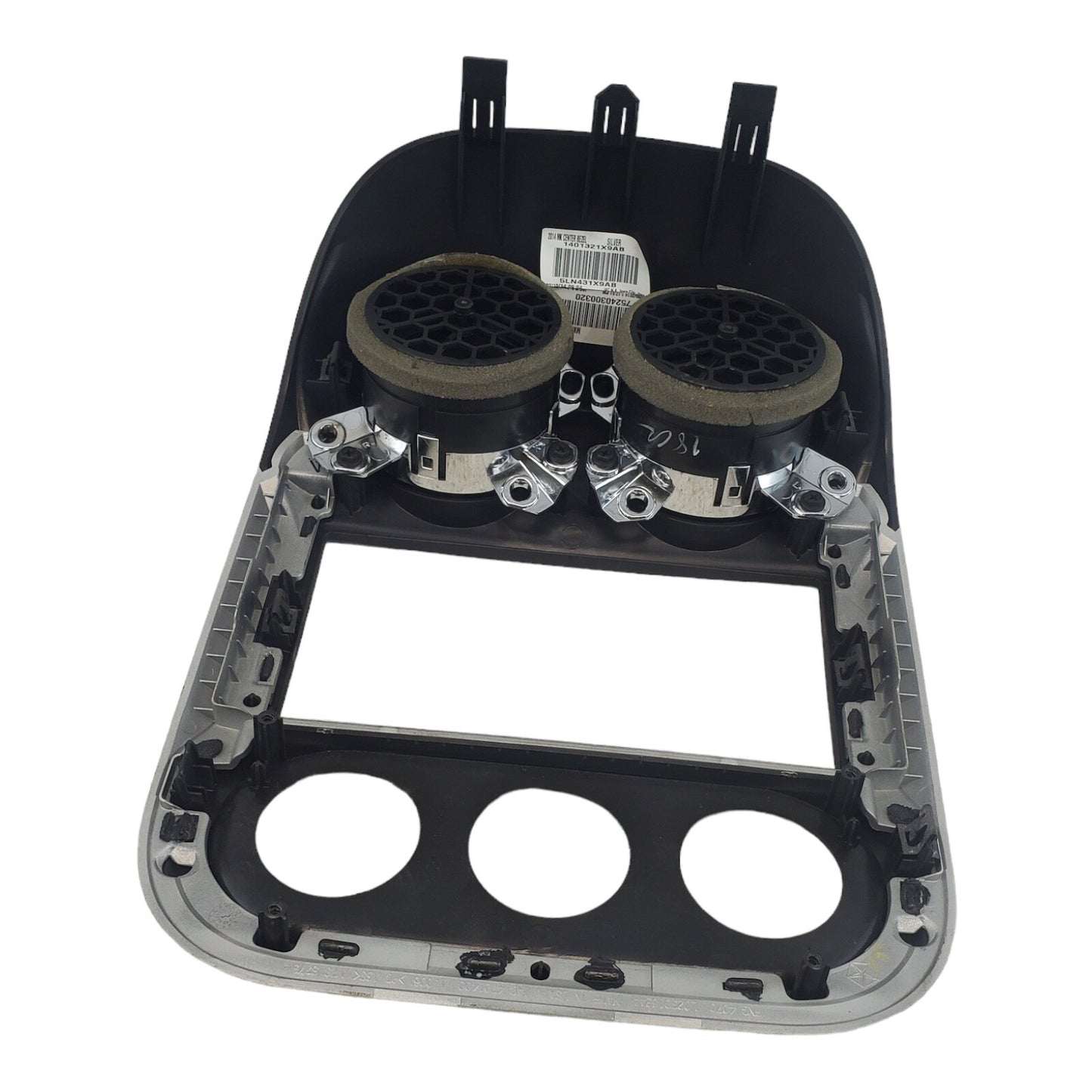 2010-17 COMPASS/PATRIOT CLIMATE CONTROL/RADIO DASH BEZEL 5LN431X9AC 1401321X9AB