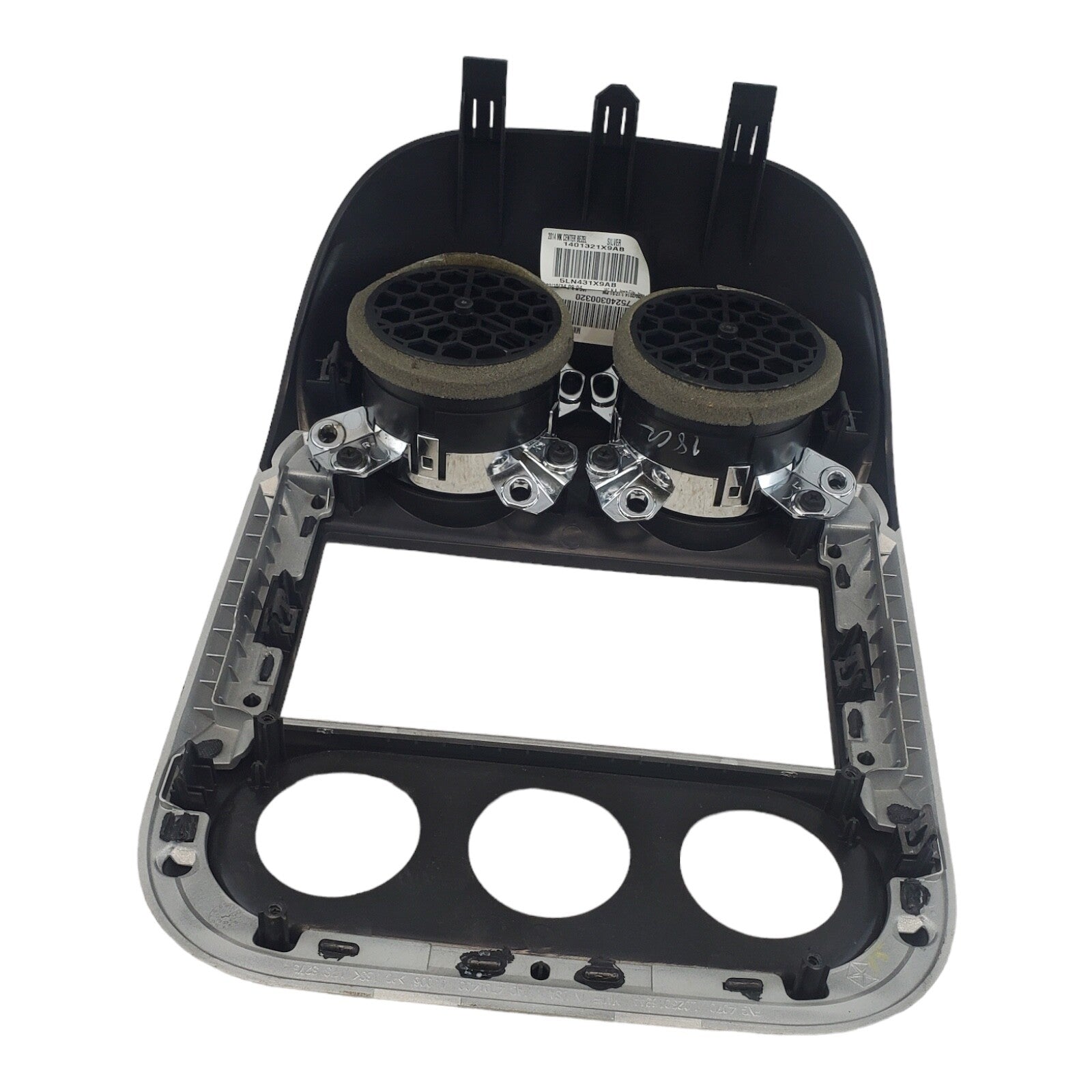 2010-17 COMPASS/PATRIOT CLIMATE CONTROL/RADIO DASH BEZEL 5LN431X9AC 1401321X9AB