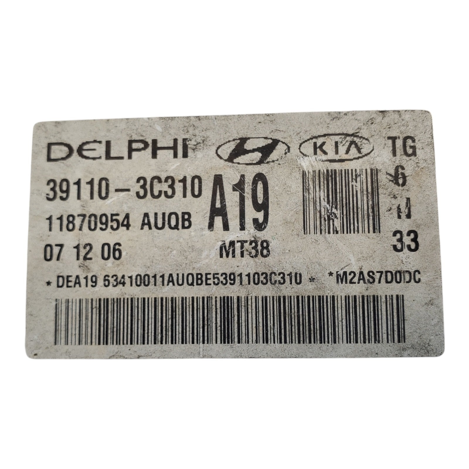 2007-2011 Hyundai Azera ecm ecu computer 39110-3C310