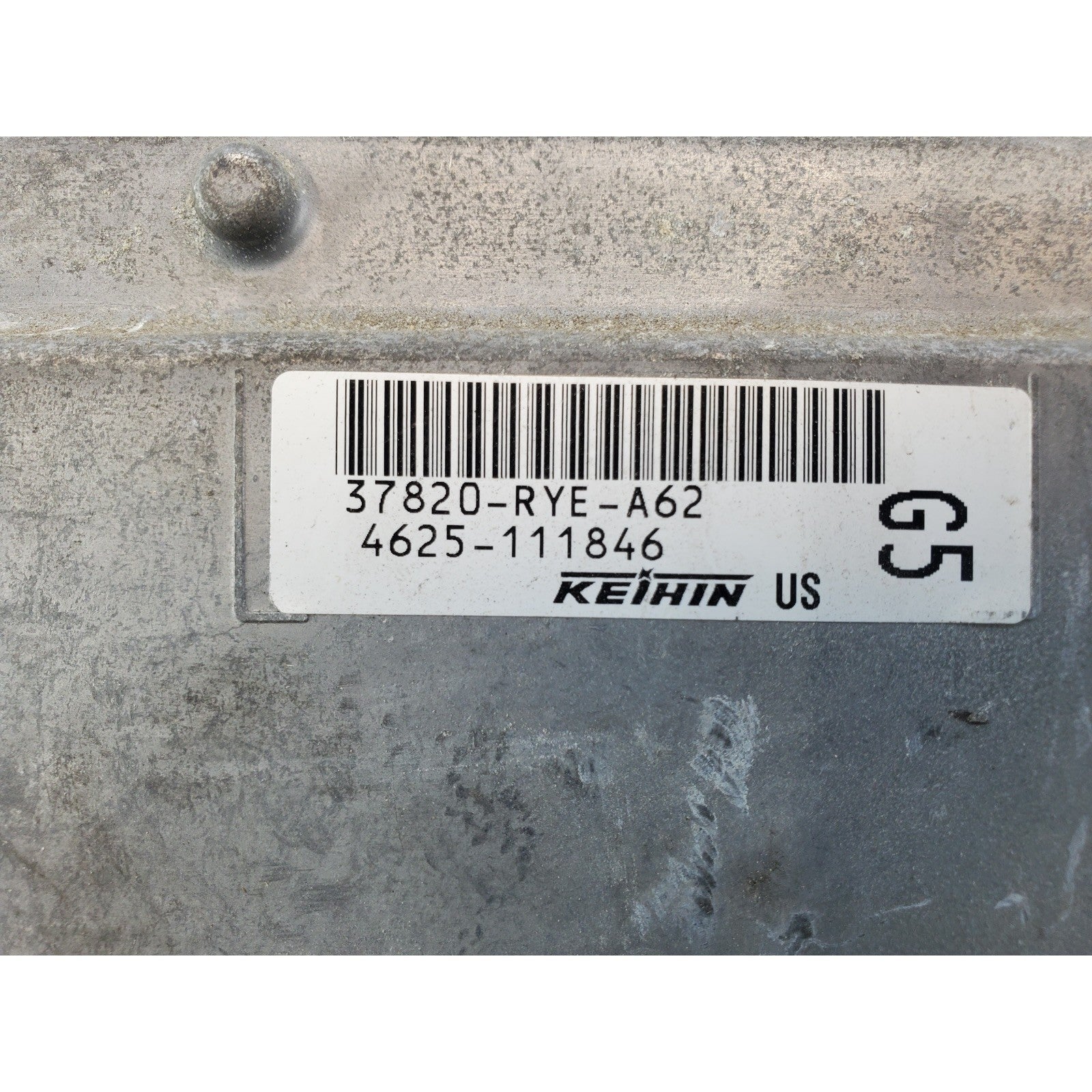 2008 2009 ACURA MDX ECM ECU Engine Control Module 37820-RYE-A62