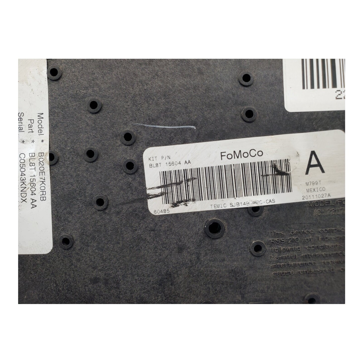 ✅2009-2009 Ford Escape Fusebox Fuse Box Relay Module Bl8t 15604 Aa