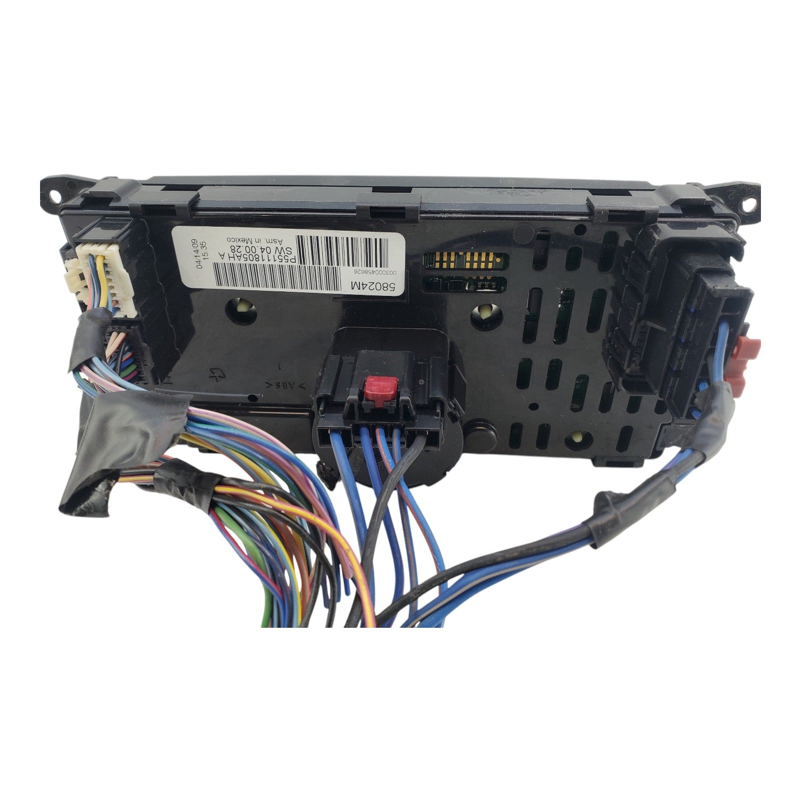2008-10 Chrysler Town and Country Temperature Control-Front & Rear PN:55111805AH