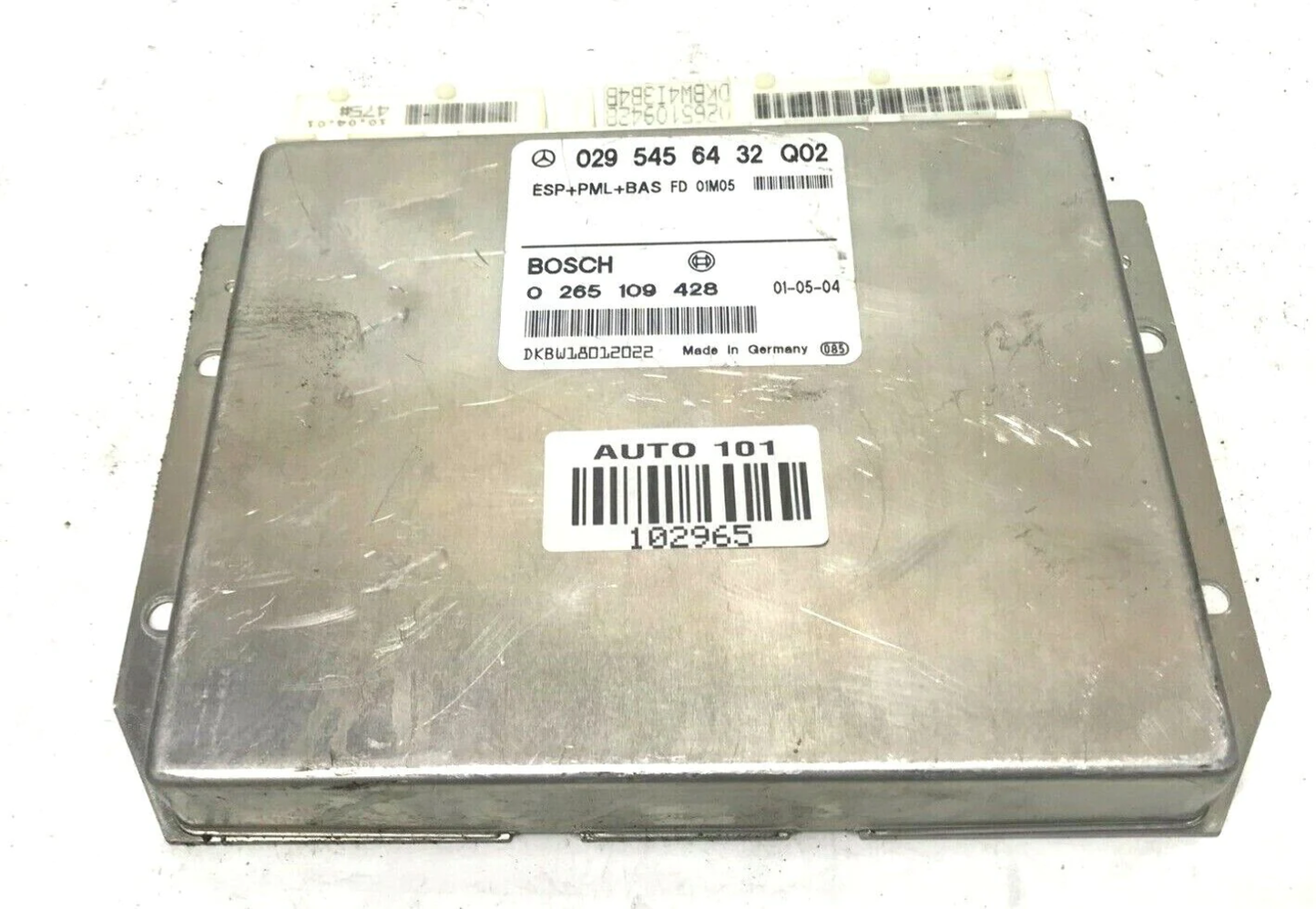 01 Mercedes E320 ABS Control Module 029 545 64 32