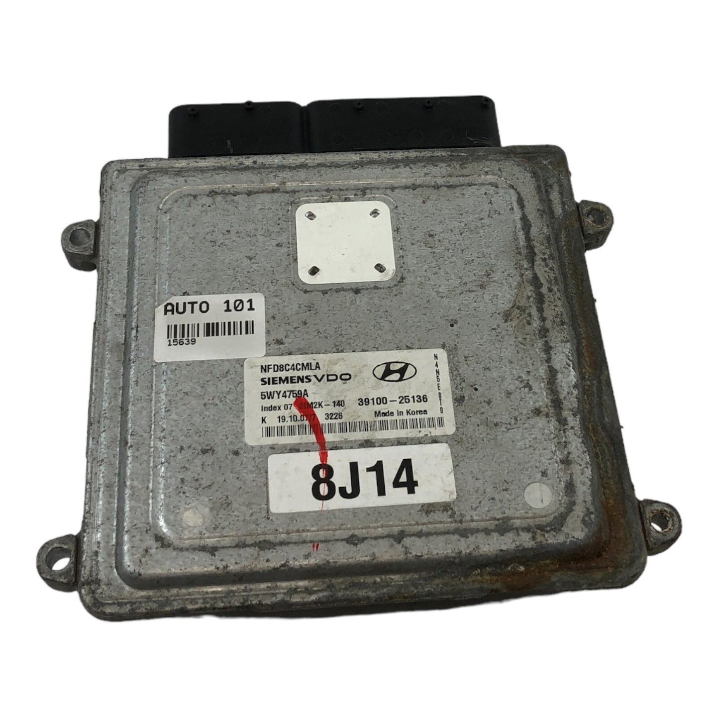 ✅ 2006 2007 2008 HYUNDAI SONATA 2.4L A/T ENGINE COMPUTER ECU ECM 39100-25136 OEM