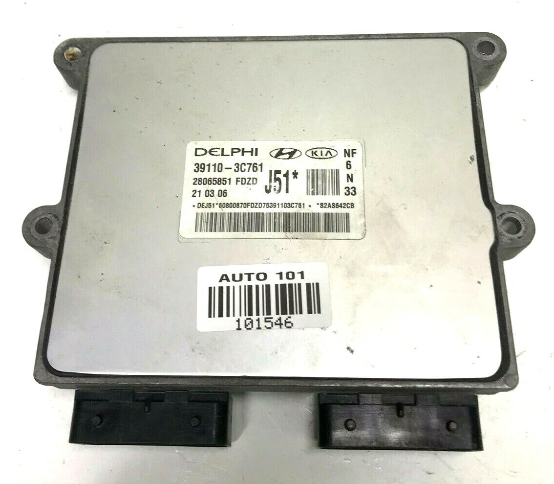✅ 06-08 Hyundai Sonata 3.3L Engine Control Unit ECU 391103C760 / 391103C761 OEM
