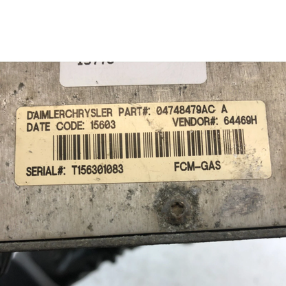 Dodge Caravan T&C Fuse Box Totally Integrated Power Module 03 04 05 04748456AC