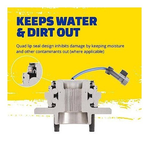 2002-2007 Jeep Liberty Front Right Wheel Bearing and Hub Assembly