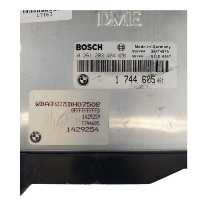 1 744 605 | BMW OEM ENGINE CONTROL MODULE UNIT ECU ECM PCM