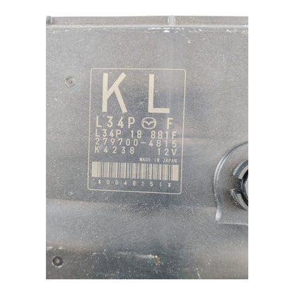 07-09 MAZDA 3 2.3L Engine Control Module ECM L34P 18 881F L34P18881F