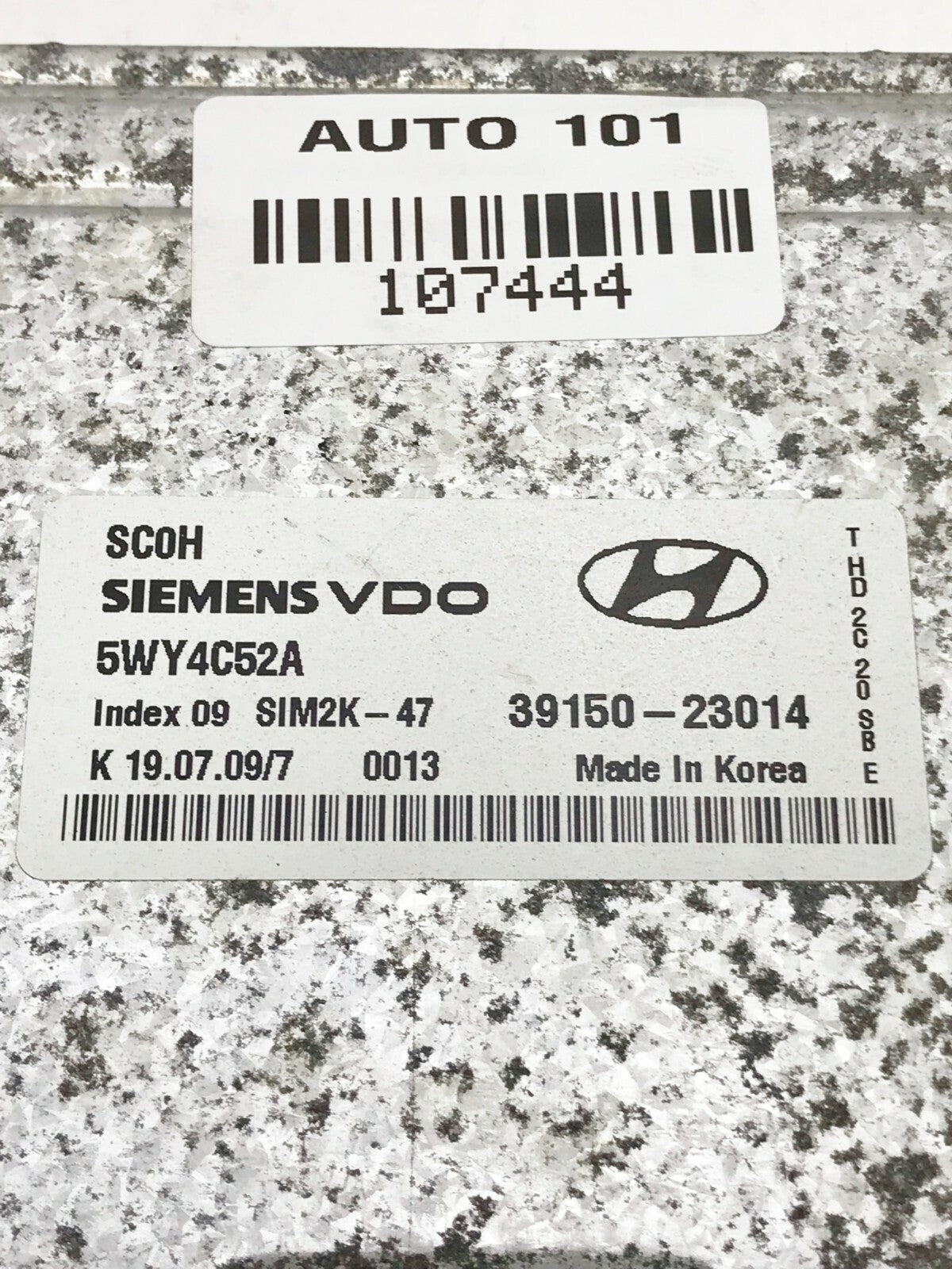 ✅ 10 HYUNDAI ELANTRA 2.0L Engine Control Module ECM Computer 39150-23014 OEM