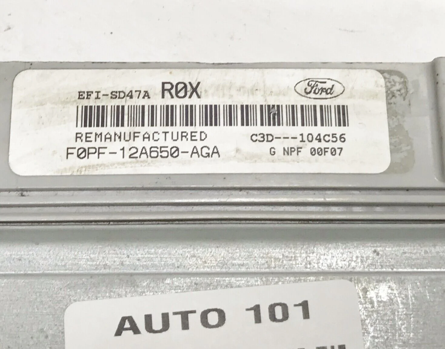 90 Ford F350 Engine Control Module ECM Computer F0PF-12A650-AGA