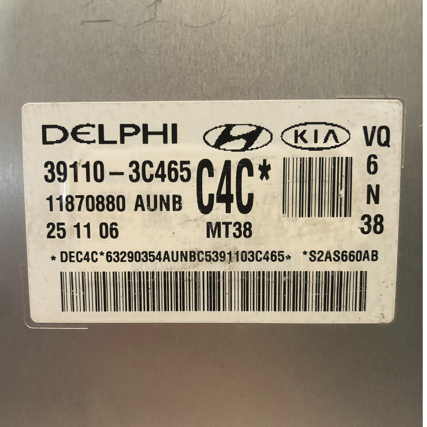 ✅ 06-09 KIA SEDONA / Hyundai Entourage ENGINE COMPUTER MODULE  39110-3C465 