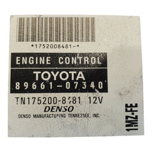 2002 TOYOTA AVALON 3.0L ECU ECM Engine Control Computer OEM 89661-07340