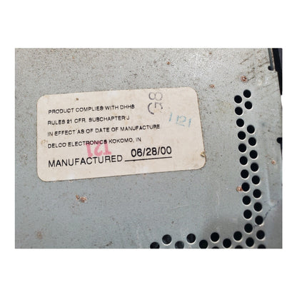 96-02 Chevrolet Blazer S10 Bose AM FM CD Radio OEM STEREO 15766827