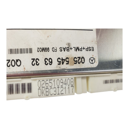00-02 MERCEDES E320 ABS CONTROL COMPUTER MODULE 0255456332 