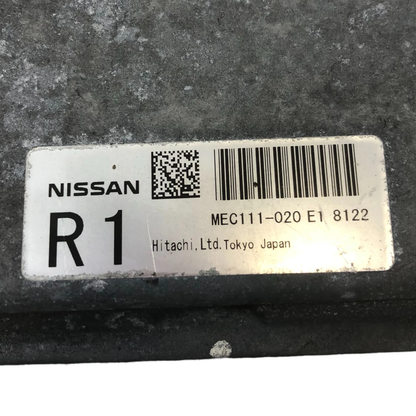 08 Nissan Rogue 2.5L Engine Control Module ECM Computer MEC111-020 E1